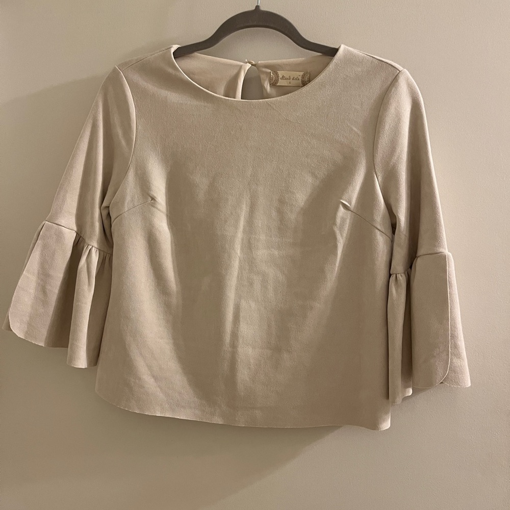 NWT Altar’d State faux suede crop top